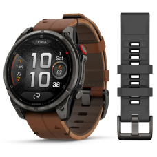 Купить Garmin Fenix 8 Pro - 47 mm, AMOLED Sapphire, Carbon grey DLC titanium with Chestnut leather band (010-03198-40) Garmin Fenix 8 Pro - 47 mm, AMOLED Sapphire, Carbon grey DLC titanium with Chestnut leather band (010-03198-40)