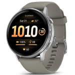 Garmin Venu 4 - 45 mm Silver with Silver Grey Silicone Band (010-03014-01)