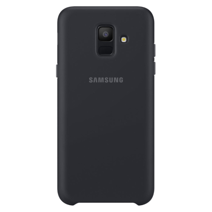 Чехол Galaxy A6 (2018) Layer Cover Black Black (Черный)
